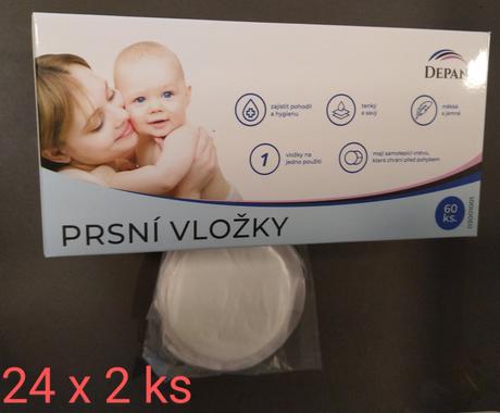 Vložky do podprsenky avent, johnson, depan, 