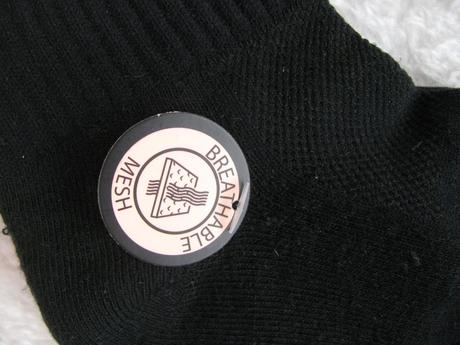 Kvalitní černé bavlněné ponožky, 32