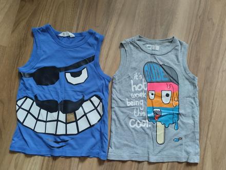 Trika bez rukávů, h&m,98