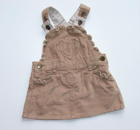 P212 hnědá sukně s laclem vel. 68, matalan,68