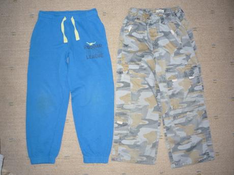 Tepláky, kalhoty na ven vel 110-116 lupilu-cena za, lupilu,110