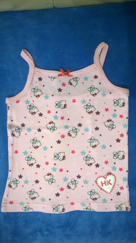Tílko hello kitty, vel 86 -98, krásný stav, mas, marks & spencer,86