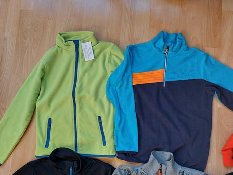 Mikina, sportovní mikina, fleece flís, vel. 140-14, cmp,140