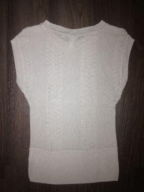 Béžový svetr/vesta h&m, h&m,xs