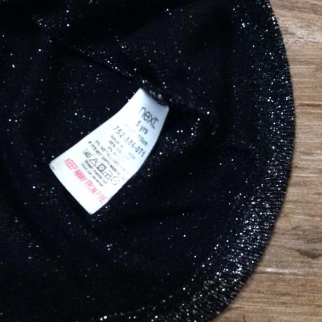 Třpytkaté šaty next, next,110