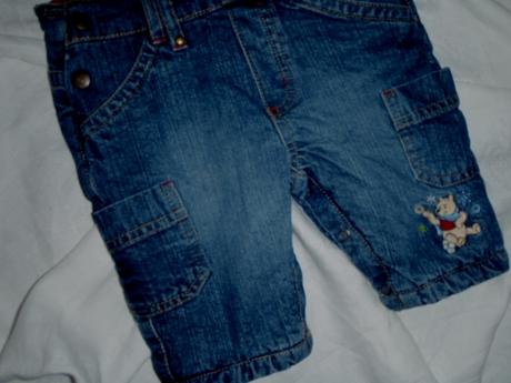 Luxusní laclíky podšité flízem - medvídek pú, c&a,62