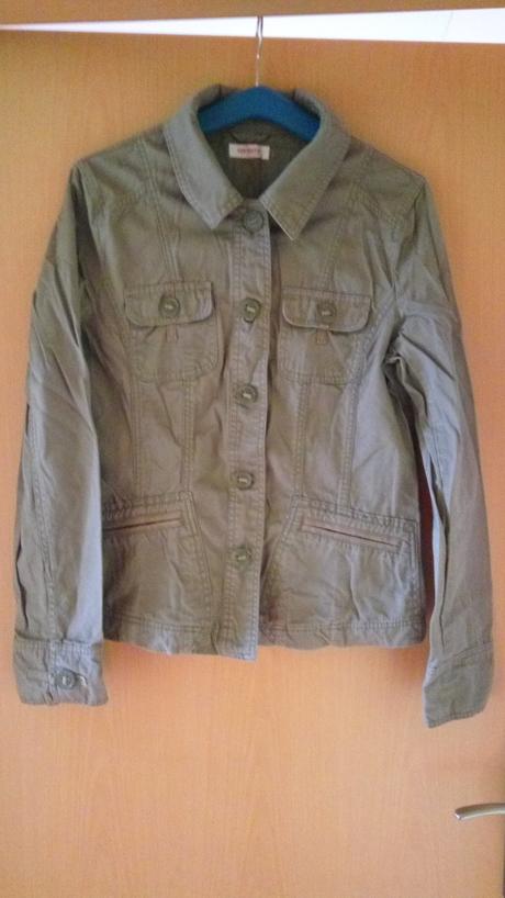 Jarní kabát orsay, vel. 38 - khaki-hnědá, orsay,38