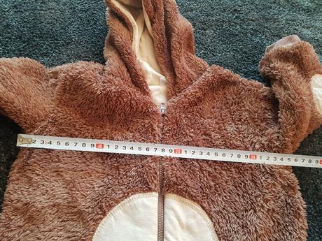 Nádherný overal značky f&f. velikost 9-12měsíců., f&f,74