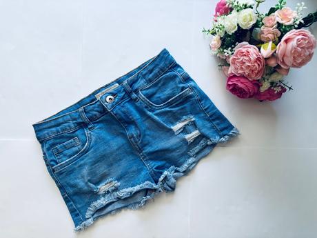 Džínové šortky - v.10/11 let, 146