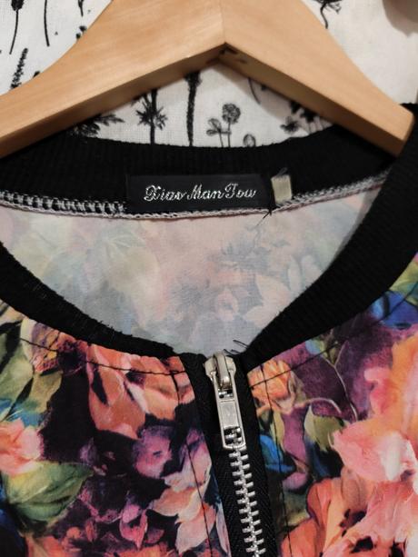 Kytičková jarní bunda bomber bombr, 164