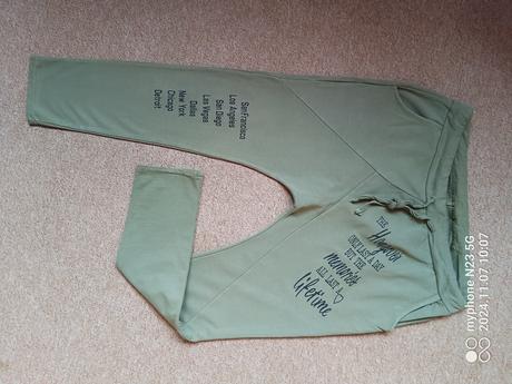 Harémky - nasrávačky khaki,