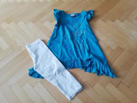 Halenka + krátké legínky, palomino,116