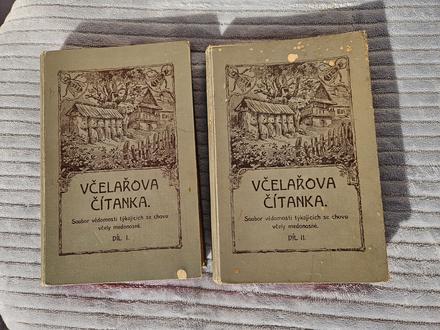 Včelařova čítanka 1. a 2. díl františek wohnout,