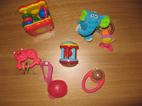 První hračky-lamaze atd., 