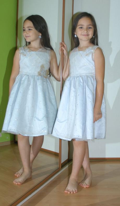 Slavnostní společenské sváteční šedo-zlaté šaty, monsoon,104