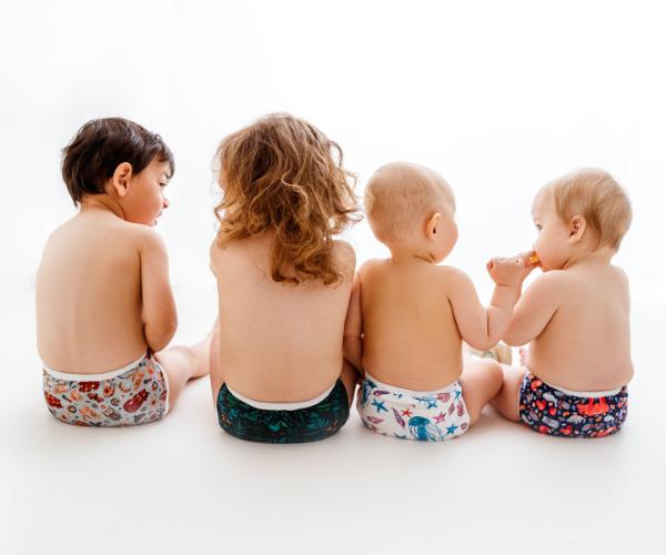 Kapsová plenka s vkládací plenou DUO Bamboolik