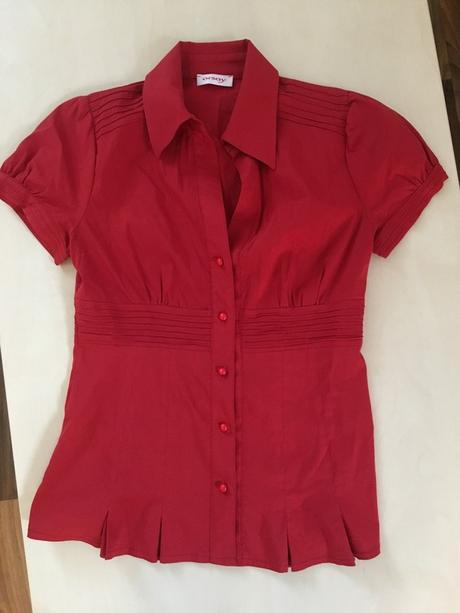 Červená halenka, vel s, orsay, orsay,s