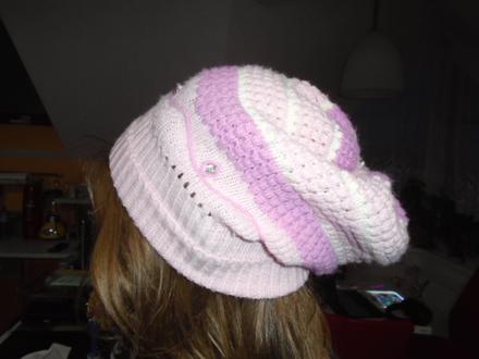 Čepice homleska + šála uni velikost do 11let, 