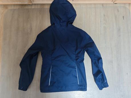 Detska 3v1 turisticka nepromokava bunda decathlon,, decathlon,146