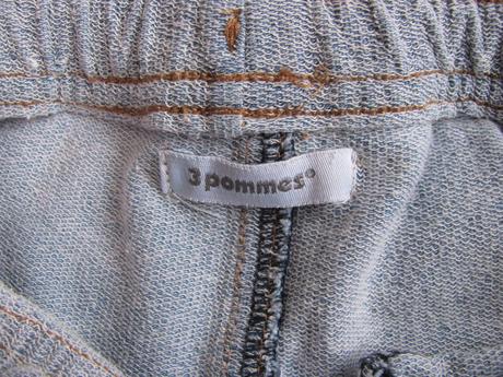 Bavlněné strečové kraťasy, šortky,teplákovina, 140