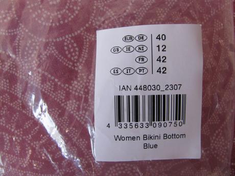 Dámské modré plavky esmara, esmara,40