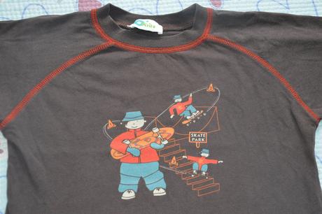 Hnědé bavlněné tričko, vel. 98/104, kids,98