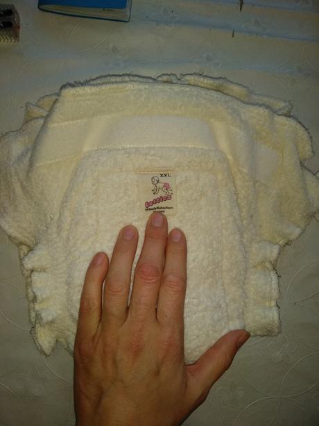 Plenkové kalhotky - extra veliké - spíš noční, lotties,11 kg - 25 kg