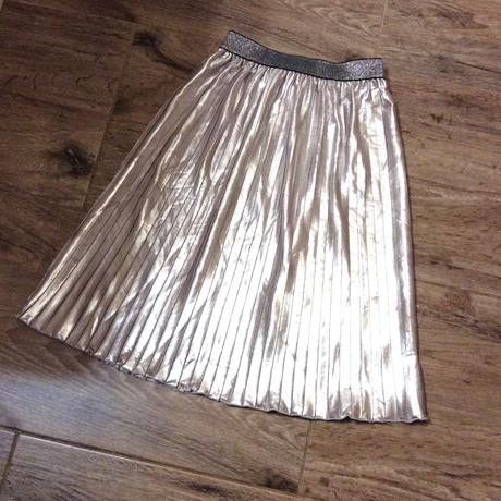 Skládaná lesklá sukýnka, tu,122
