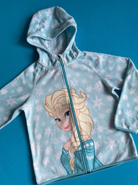 Flísová mikina elsa, h&m,122