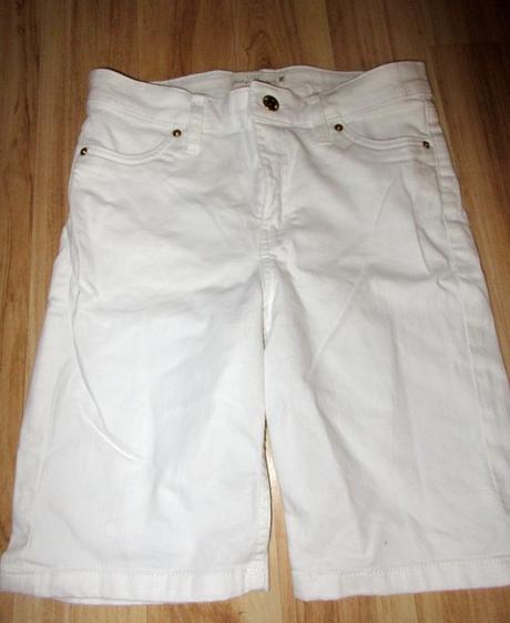 Tříčtvrteční kalhoty, h&m,34