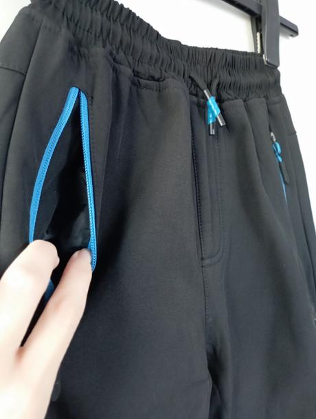 Softshellové zateplené kalhoty sezon, 140