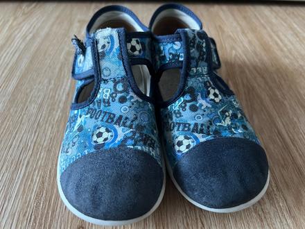 Chlapecké bačkory - ciciban, modrá, vel. 32, ciciban,32