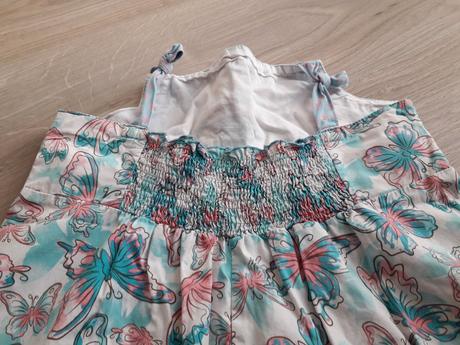 628 - motýlkové šaty, okay,140