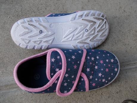 Bačkory / bačkůrky s hvězdičkami, vel.31, 31