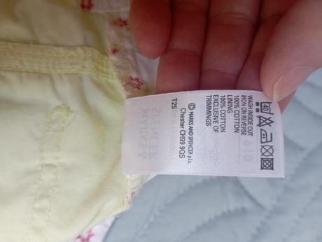 Dívčí letní kalhoty zn. marks & spencer, marks & spencer,140