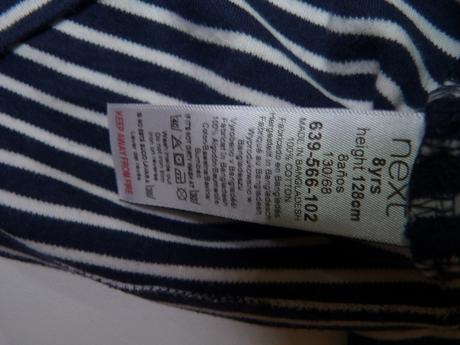 Bavlněné tričko s jednorožcem vel. 128, next,128