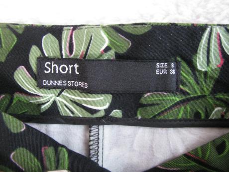 Elastické kraťasy, šortky s listy, st. bernard,36