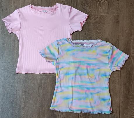 2xdívčí trička s krátkým rukávem kiki&koko,vel.116, kiki&koko,116