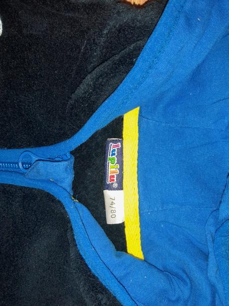 Dětské mikiny, vel. 74-80, 2 kusy, lupilu,80