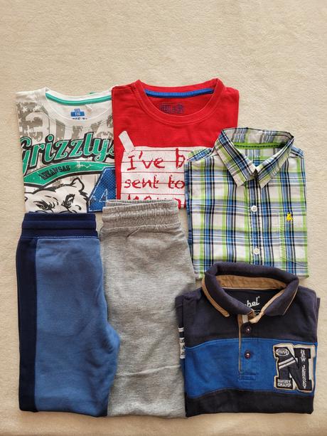 Set oblečení pro kluka vel. 116, 104–116