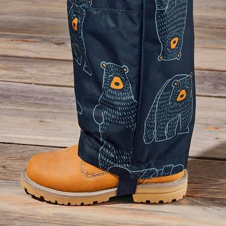 Medvídková kombinéza zimní overal s fleecem v.104, lupilu,104