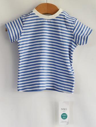 Tričko vel. 3 - 6 m, marks & spencer,68