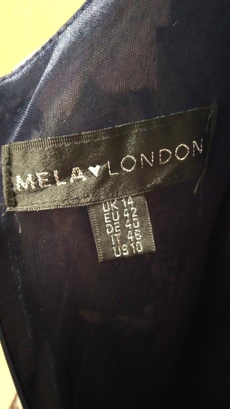 Společenské šaty mela london, 42