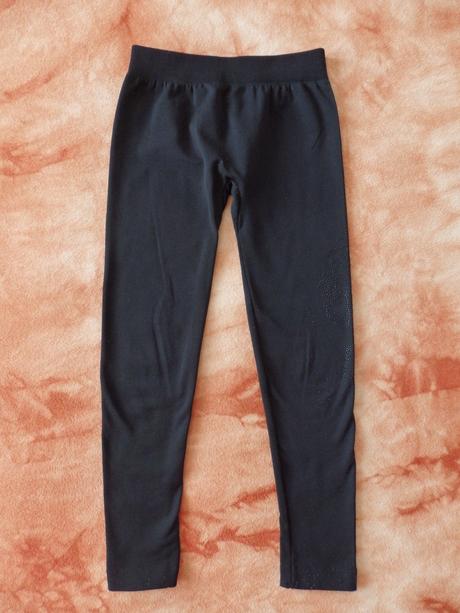 Zateplené legíny s kamínky 134/140, lewro,134