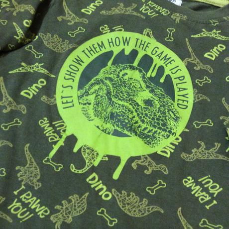 Bavlněné tričko s dinosaury, kiki&koko,104