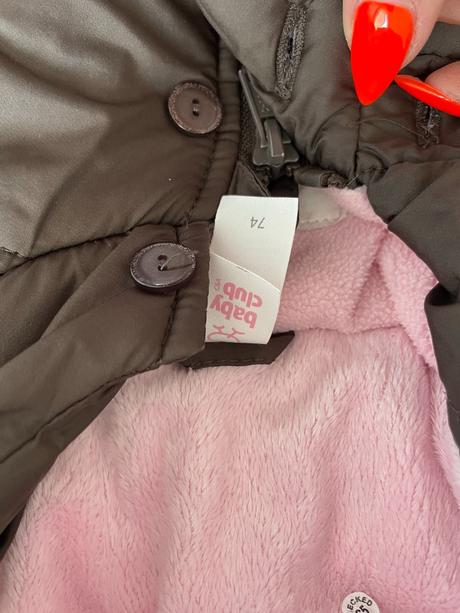 Dívčí zimní bunda baby club 74, baby club,74