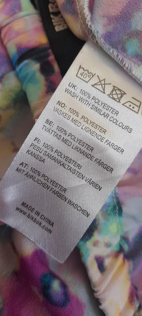 Bik bok pestré květované šortky s krajkou, l