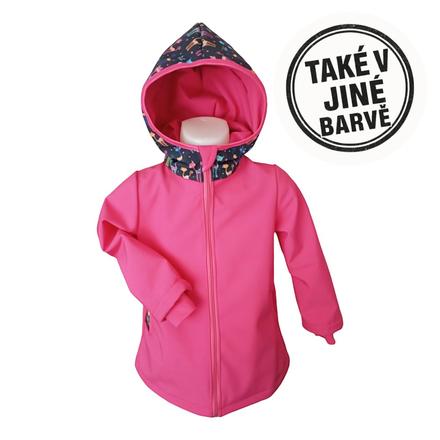 Softshellový kabátek s fleecem, 80 - 152