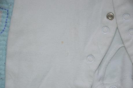 Bílý overálek s medvídkem, tesco,74