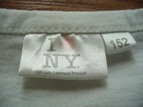 Tričko new york vel. 152, new yorker,152